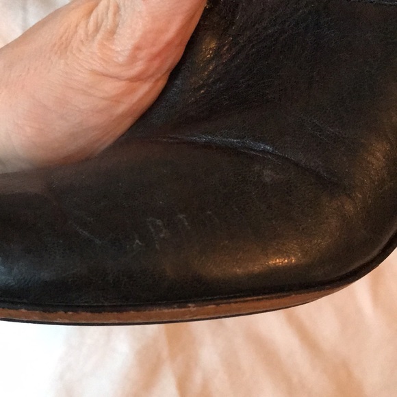 Black leather boot - Picture 11 of 13